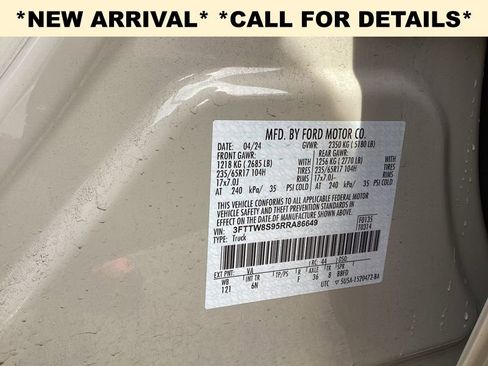 Used 2024 Ford Maverick Lariat w/ FX4 Off-Road Package image 9