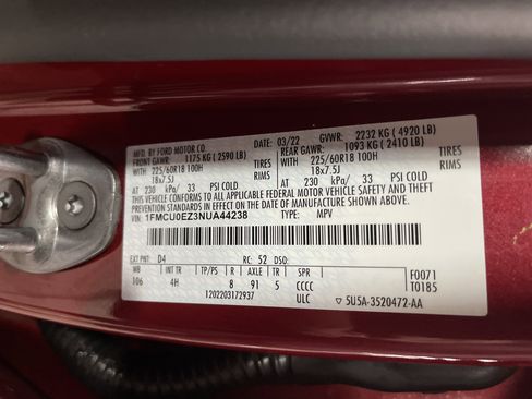 Used 2022 Ford Escape SE image 27