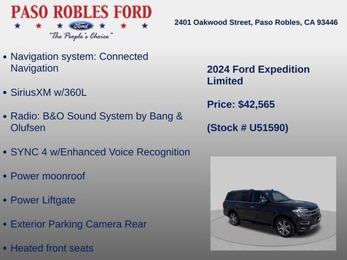 Used 2024 Ford Expedition Limited RWD image 6