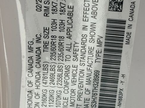 New 2026 Honda CR-V EX-L image 22