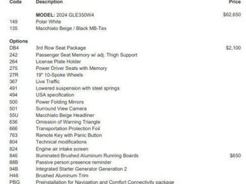 Certified 2024 Mercedes-Benz GLE 350 GLE 350 image 4