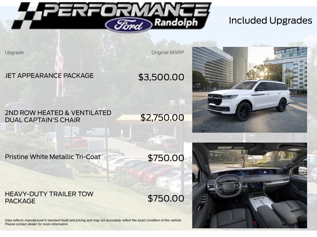 New 2025 Lincoln Navigator Reserve w/ Jet Appearance Package AWD/4WD image 4