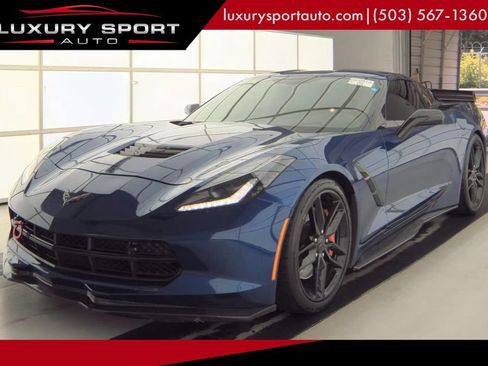 Used 2016 Chevrolet Corvette Stingray Coupe w/ 2LT Preferred Equipment Group RWD image 1