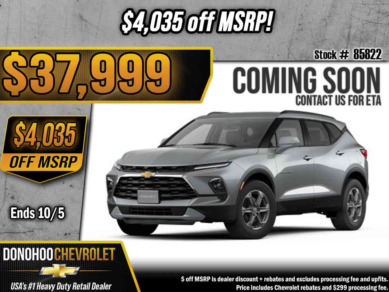New 2026 Chevrolet Blazer LT FWD image 1