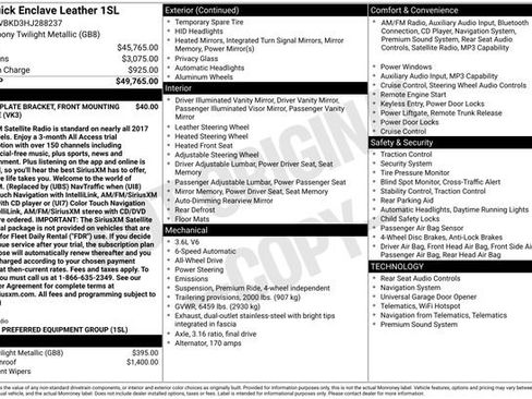 Used 2017 Buick Enclave Leather image 18