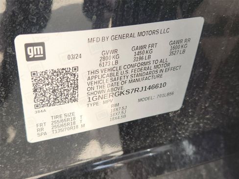 Used 2024 Chevrolet Traverse LT w/ Enhanced Driving Package FWD image 34