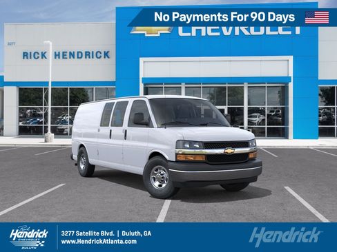 New 2026 Chevrolet Express 3500 Extended w/ Driver Convenience Package RWD image 1