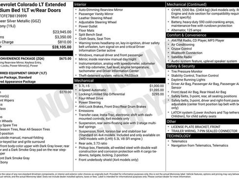 Used 2011 Chevrolet Colorado LT w/ Power Convenience Package image 8