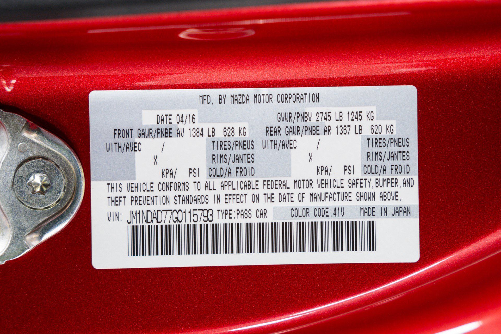 Used 2016 MAZDA MX-5 Miata Grand Touring RWD image 68