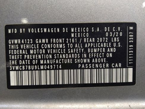 Used 2020 Volkswagen Jetta S w/ Driver Assistance Package image 33