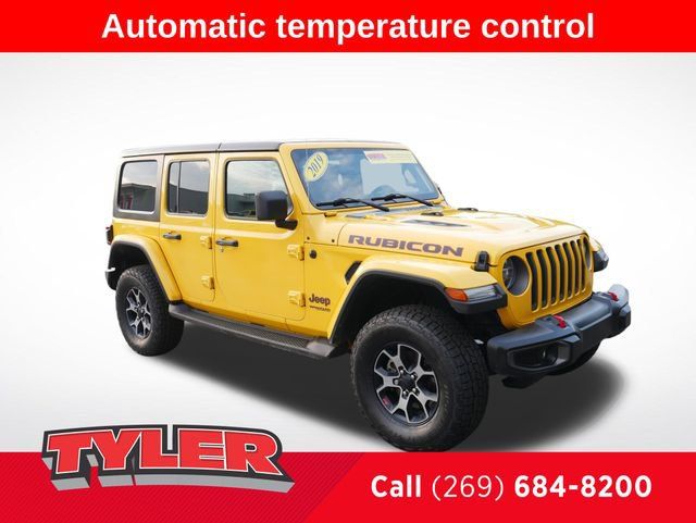 Used 2019 Jeep Wrangler Unlimited Rubicon w/ LED Lighting Group AWD/4WD image 1