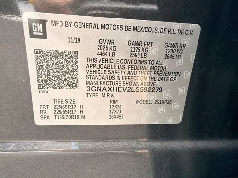 Used 2020 Chevrolet Equinox LS w/ LS Convenience Package FWD image 35