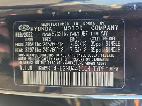 Used 2022 Hyundai Palisade SE w/ Cargo Package image 38