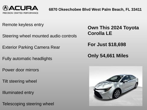 Used 2024 Toyota Corolla LE FWD image 6