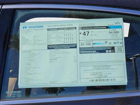 New 2025 Hyundai Sonata Limited image 11