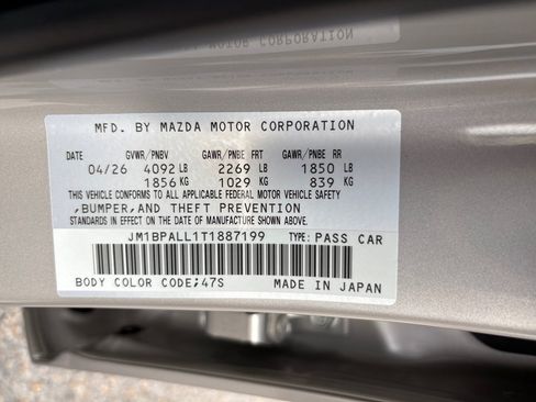 New 2026 MAZDA MAZDA3 s FWD image 33