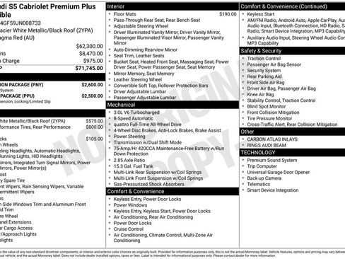 Used 2018 Audi S5 Premium Plus w/ Navigation Package image 2