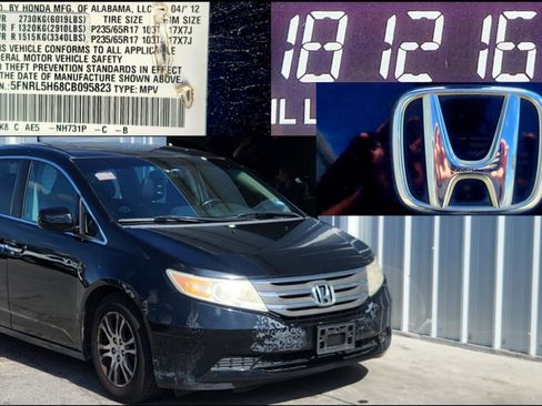 Used 2012 Honda Odyssey EX-L image 1