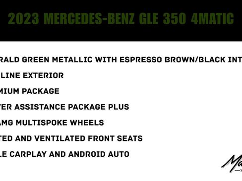 Used 2023 Mercedes-Benz GLE 350 4MATIC image 2