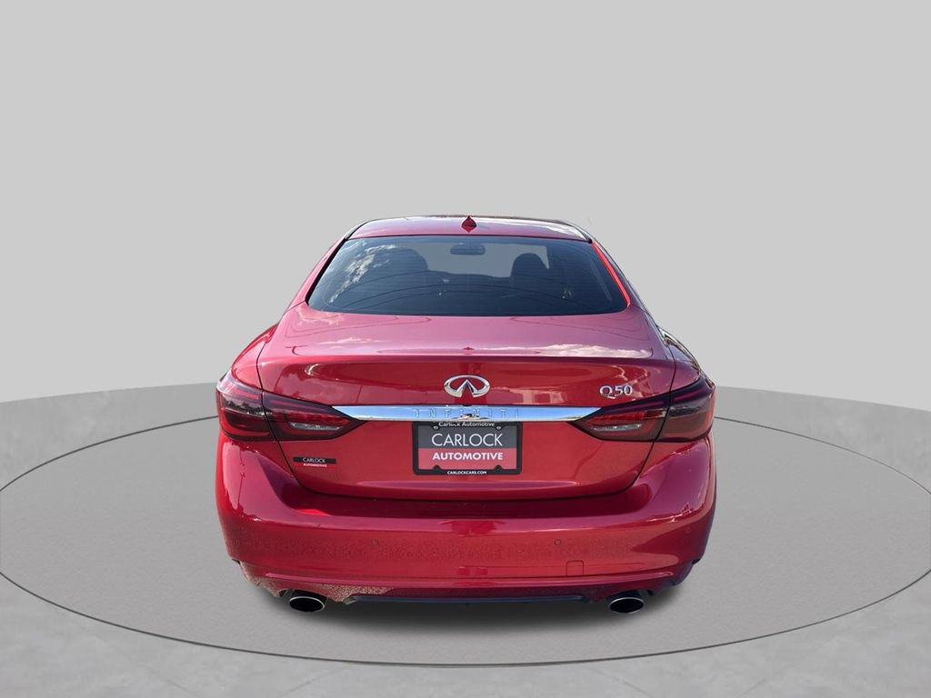 Used 2022 INFINITI Q50 Luxe w/ Cargo Package RWD image 7