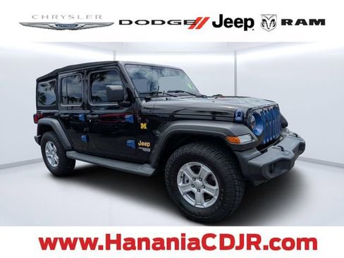 Certified 2019 Jeep Wrangler Unlimited Sport S AWD/4WD image 1