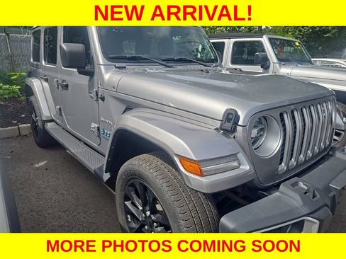 Used 2021 Jeep Wrangler Unlimited Sahara w/ Cold Weather Group AWD/4WD image 2
