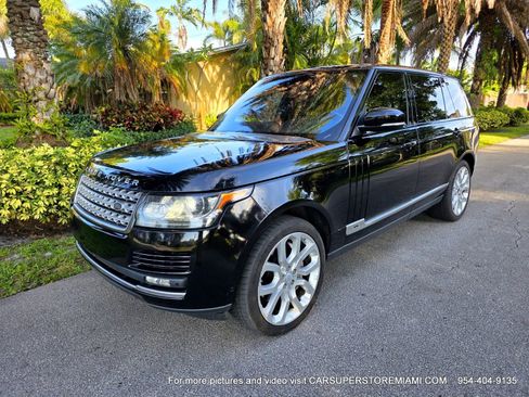Used 2016 Land Rover Range Rover Long Wheelbase Supercharged AWD/4WD image 4