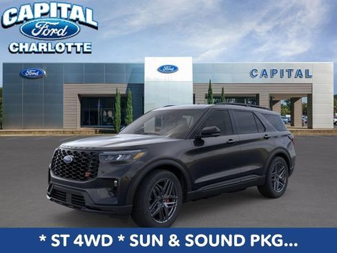 New 2026 Ford Explorer ST w/ Sun And Sound Package AWD/4WD image 1