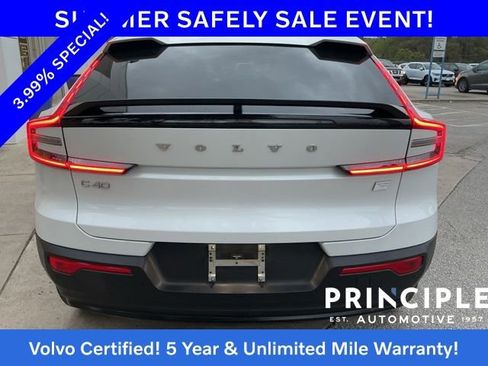 Certified 2023 Volvo C40 P8 Recharge Plus AWD/4WD image 12