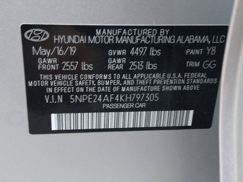 Used 2019 Hyundai Sonata SE FWD image 33
