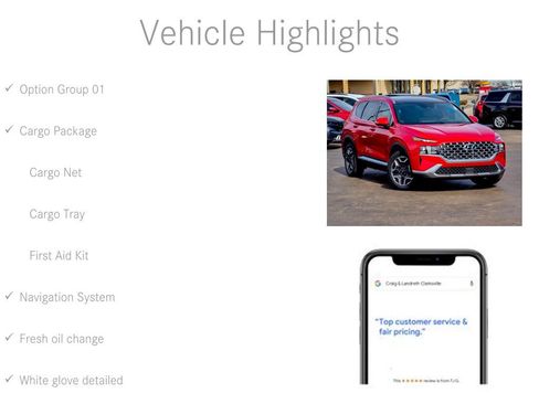 Used 2023 Hyundai Santa Fe Limited w/ Cargo Package FWD image 6
