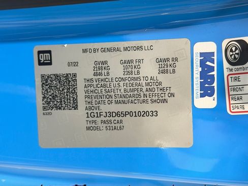 Used 2023 Chevrolet Camaro ZL1 RWD image 36