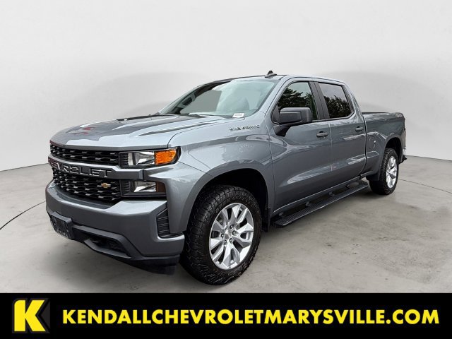 Used 2020 Chevrolet Silverado 1500 Custom w/ Custom Value Package AWD/4WD image 1