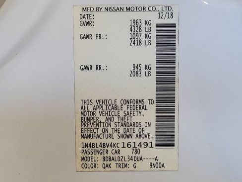 Used 2019 Nissan Altima 2.5 S FWD image 33