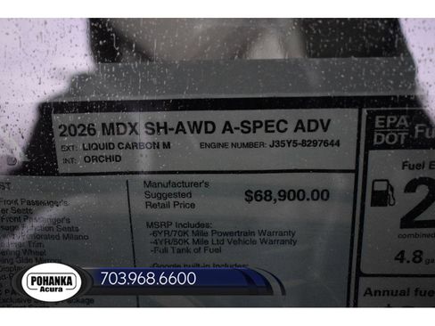 New 2026 Acura MDX A-Spec image 38