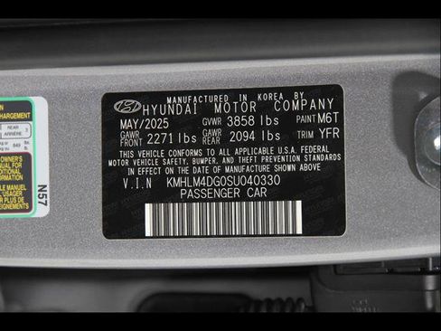 Certified 2025 Hyundai Elantra Sport FWD image 21