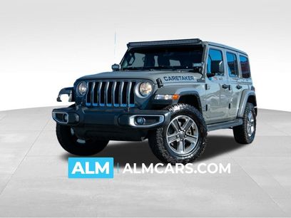 Used 2021 Jeep Wrangler Unlimited Sahara w/ Uconnect 4C Nav & Sound Group