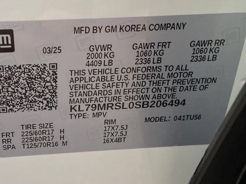 Used 2025 Chevrolet TrailBlazer LT w/ Driver Confidence Package AWD/4WD image 45