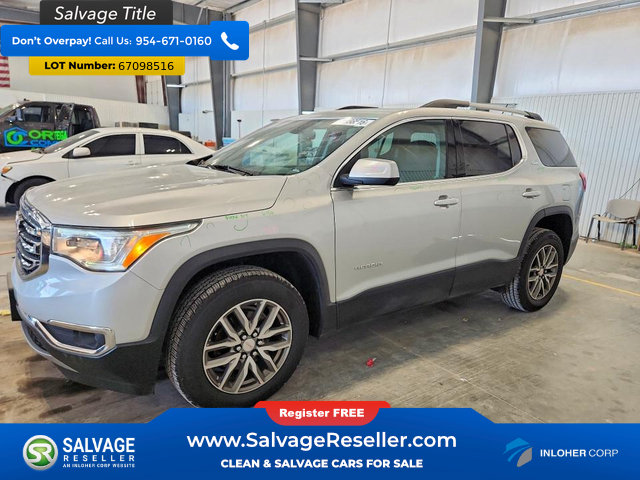 Used 2019 GMC Acadia SLE w/ Driver Alert Package I FWD image 1