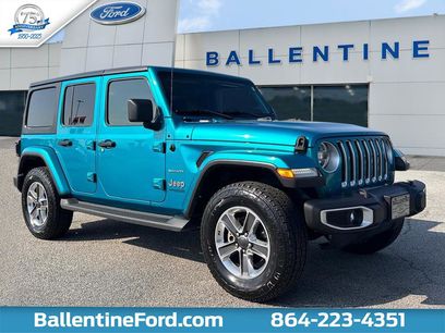 Used 2020 Jeep Wrangler Unlimited Sahara w/ LED Lighting Group