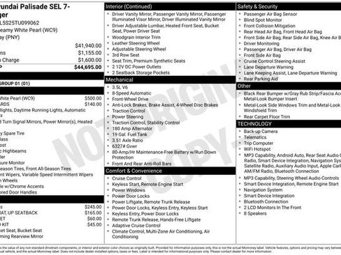 Used 2026 Hyundai Palisade SEL FWD image 28