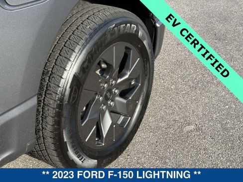 Certified 2023 Ford F150 Lightning XLT w/ Equipment Group 312A High image 12