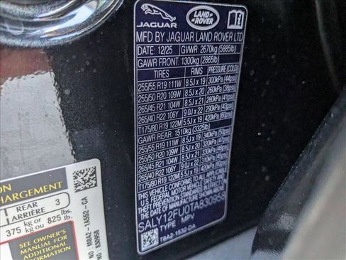 New 2026 Land Rover Range Rover Velar Autobiography image 17