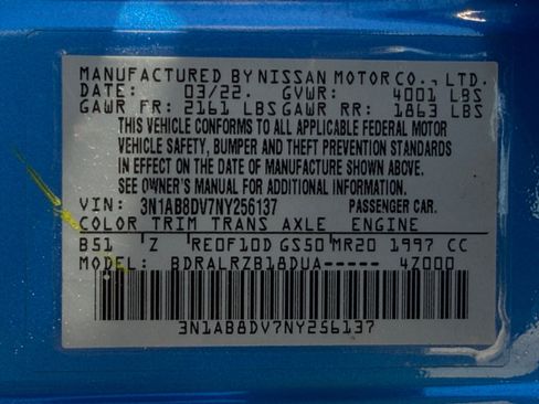 Used 2022 Nissan Sentra SR FWD image 31