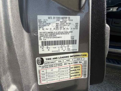 Used 2013 Ford F150 FX4 w/ Mid Equipment Group image 6