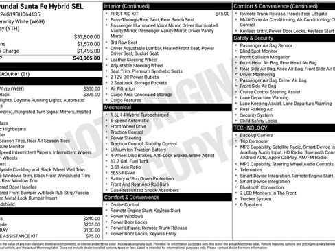 Certified 2025 Hyundai Santa Fe SEL FWD image 29