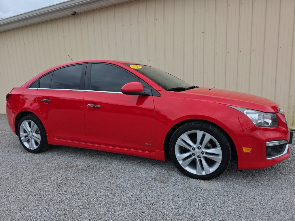 Used 2015 Chevrolet Cruze LTZ w/ Sun, Sound and Sport Package FWD image 3