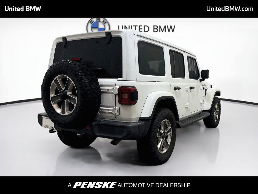 Used 2021 Jeep Wrangler Unlimited Sahara AWD/4WD image 5