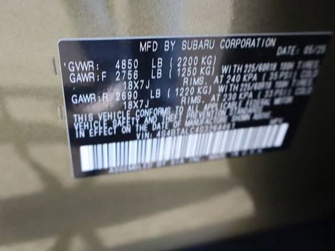 Certified 2025 Subaru Outback Onyx Edition w/ Popular Package #2 image 45