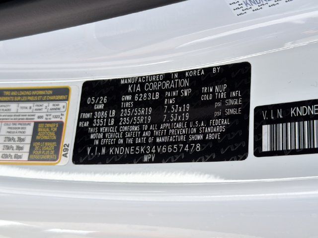 New 2027 Kia Carnival SX w/ Dark Edition Package FWD image 26